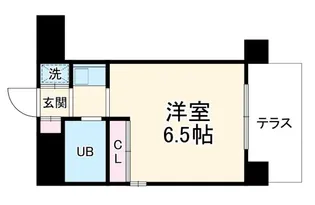 日の出プラザ1号館【4階】の間取り