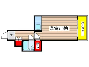 チサンマンション桜通久屋【3階】の間取り