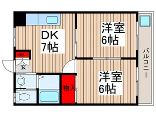 フレグランス3【2階】の間取り