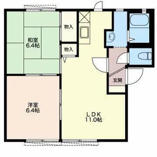 センチュリータウン【1階】の間取り