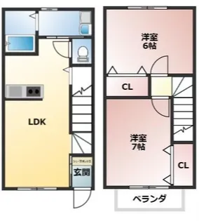 チェリー館の間取り