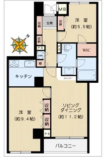 ライオンズヒルズ千石【2階】の間取り