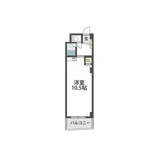 コンフォール長吉【7階】の間取り
