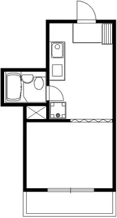 太洋ハイツ南麻布【6階】の間取り