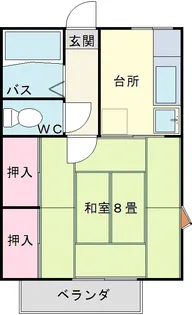 スターハイツ【2階】の間取り