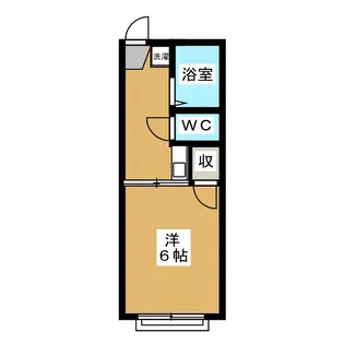 ドミールヤマノ【2階】の間取り