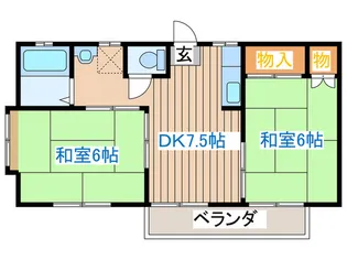 メゾン欅【2階】の間取り