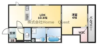 サンフィールド久宝寺【2階】の間取り