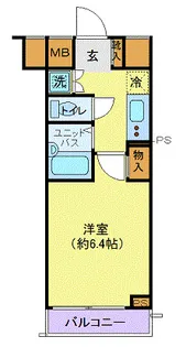 パレ・ホームズ天王洲【3階】の間取り