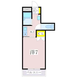 鹿児島県鹿児島市紫原4【マンション】の間取り
