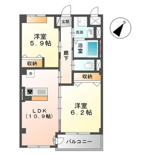 メープルグローブ【3階】の間取り