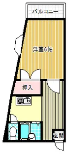 YTSマンション碓井【2階】の間取り