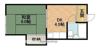 小池グリーンハイツ【1階】の間取り