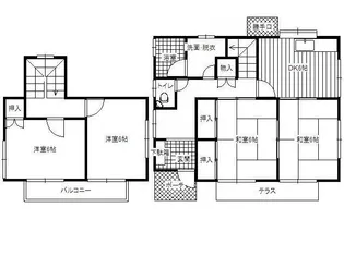 群馬県高崎市飯塚町【一戸建】の間取り