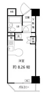 ペルソナージュ横浜【3階】の間取り