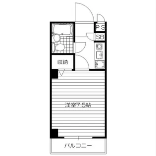 コスミック【3階】の間取り