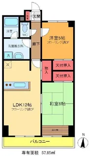 花由館【2階】の間取り