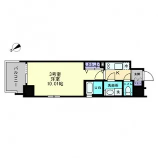 プレディアスタイル紙屋町【7階】の間取り