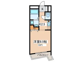 グランデミ-ル【3階】の間取り