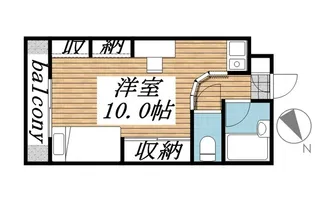 メゾンフジヨシ【1階】の間取り