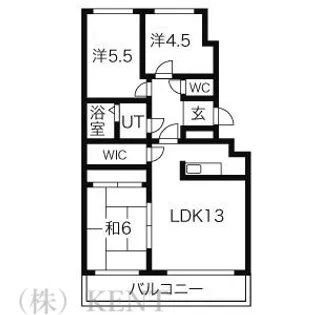 デイトナ【1階】の間取り