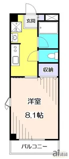東京都清瀬市野塩1【マンション】の間取り