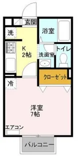 シャングリラ【2階】の間取り