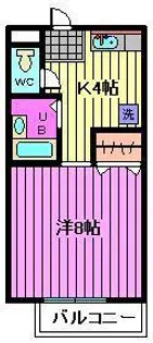 セトルコーエー【1階】の間取り