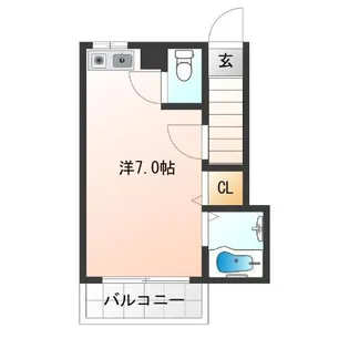 ハイツあやめ【2階】の間取り
