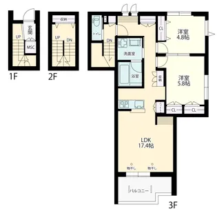 プリマベーラ【3階】の間取り