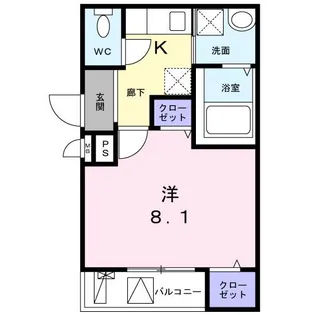 フジパレス堺大浜北町I番館【3階】の間取り