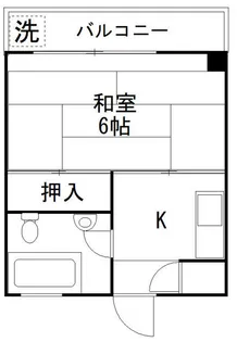 シャトーつくし野【3階】の間取り