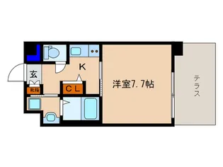 ベラジオ京都駅東【1階】の間取り