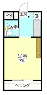 サンセゾン玉穂【1階】の間取り