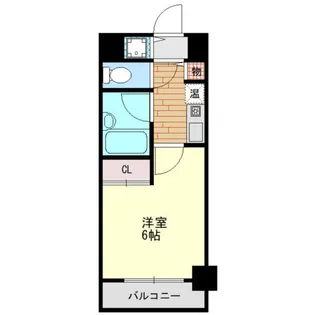 コート西中島【8階】の間取り