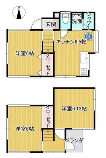 千葉県市川市北方町4【一戸建】の間取り