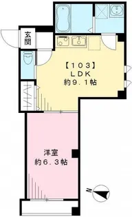 東京都江東区住吉2【マンション】の間取り