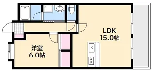 広島県広島市西区井口台1【マンション】の間取り