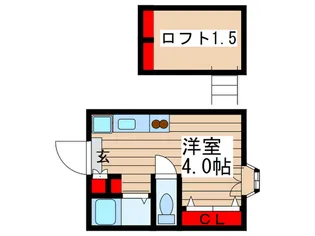 アルバティアラ【1階】の間取り
