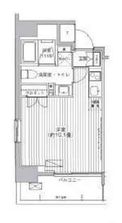 コスモリード川崎 旧)Ti-Kawasaki【9階】の間取り