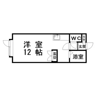 VESPA芦野 PART2【2階】の間取り
