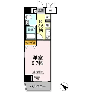 東京都日野市多摩平2【マンション】の間取り
