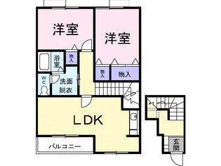 オードリーセレブ・I【2階】の間取り