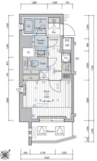 東京都墨田区八広6【マンション】の間取り