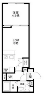 東京都墨田区吾妻橋2【マンション】の間取り