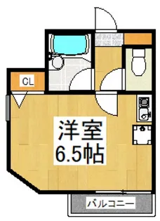 SKコーポ東村山【1階】の間取り