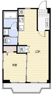 チサンマンション両国【4階】の間取り