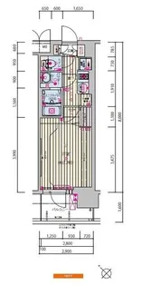 大阪府大阪市阿倍野区天王寺町北2【マンション】の間取り