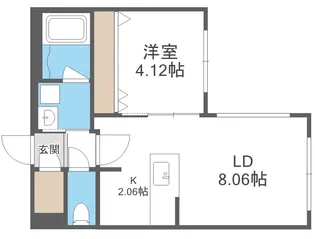 La.Garbo 本郷【3階】の間取り