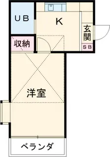 第5紀州ハイツ【1階】の間取り